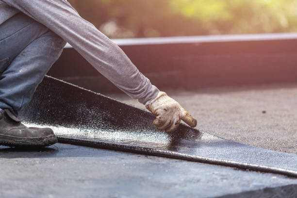 Professional Exterior Waterproofing technician working in Richwood, NJ